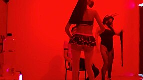 Want to see a sexy dance in erotic lingerie? scruffy man invites us to exclusive catwalk