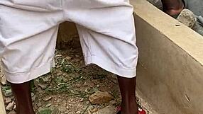 He Gave Me A Hot Short Fuck Outdoors!