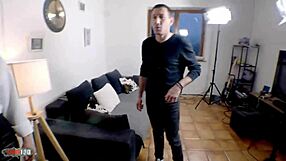 Casting of elora mancini french milf turns in hard threesome with nikao and terry kemaco