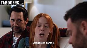 Stepdaughter Loves Making Stepdaddy's Cock Extra Wet With Riding