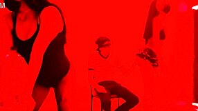 Want to see a sexy dance in erotic lingerie? scruffy man invites us to exclusive catwalk