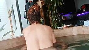 Wife Comforting Husband's Friend With Subtle Touches And Whispers