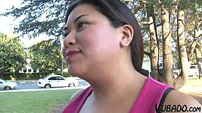 Fat Amateur Gets The Cum In Her Mouth