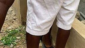 He Gave Me A Hot Short Fuck Outdoors!