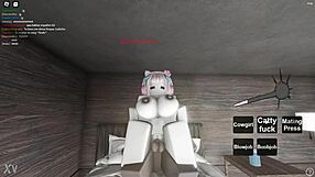 Two whores on roblox engage in intense fucking sessions, exploring taboo desires in virtual worlds.