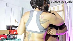 I was so horny that I bent over and gave my shaved pussy to the black truck driver