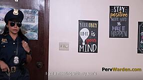 Cop lady turned into whore by powerful teacher pervwarden