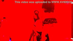 Want to see a sexy dance in erotic lingerie? scruffy man invites us to exclusive catwalk