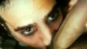 My girlfriend takes me to the patio for deep throat oral.