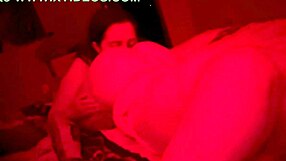 the step-sister hotly licked the step-brother's ass cumming delightfully