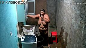 watch her masturbate in the backyard? hidden camera catches the neighbor spying