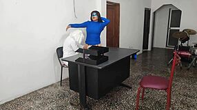 Doctor Fucks Secretary on Desk at Work