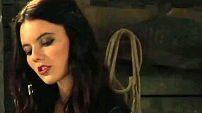 Lesbian Mistress Whips Her Handmaidens with Intense Groping!