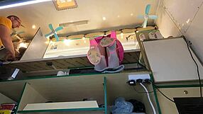 Is that hot 18 yo chick showing her upskirt at work on hidden camera?