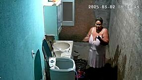 watch her masturbate in the backyard? hidden camera catches the neighbor spying