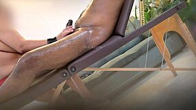 Happy ending massage caught on hidden cam with cock reveal