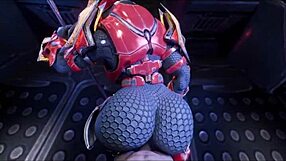 Female Sangheili Fucks Man