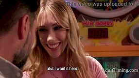 Petite Skinny Teen Stepdaughter Seduces Daddy With Deepthroat In Arcade