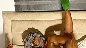 why does the hotel caretaker feel so good touching her soft wet pussy?