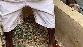 He Gave Me A Hot Short Fuck Outdoors!