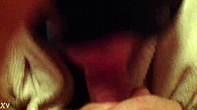 Masked Woman Delivers Detailed Blowjob on Cock During Breakfast Session