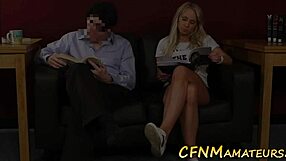 Cfnm Amateur Hottie Jerk