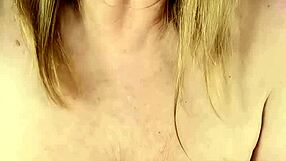 Stepmom, seduce your stepson with a striptease, blowjob, and cumshot on huge boobs?