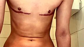 bouncing on my dildo for orgasm