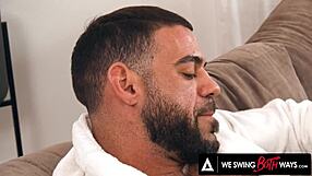 Naughty Wife Asks Husband to Join Bisexual Threesome with Her Stepbrother