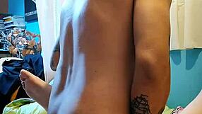 The teacher arrived with his erect dick and opened her legs to insert it.