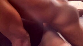 Hot babe rides huge dick with big tits bouncing!