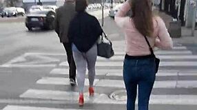 candid street voyeur captures hidden moments