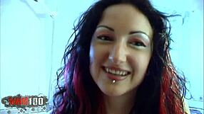 Ana Martin big tits french brunette pornstar takes big cock in her ass from spanish paco roca