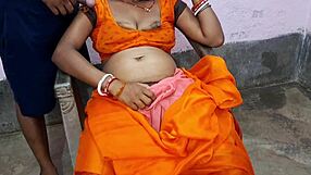 Hot village girl in full nude suhagrat.