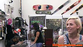 Doggystyled Pawee Sucking Brokers Pole