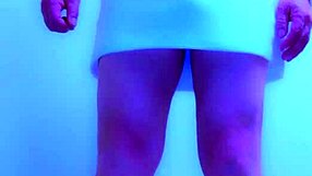 Why is this crossdressing beauty worshiping ass on Christmas?