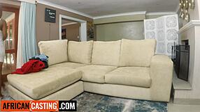 Real Busty Ebony Teen 18+ Cutie Slammed At Rough Interracial Casting