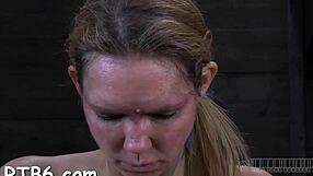 Harsh Whipping Leads To Ravishing Angel's Fucking