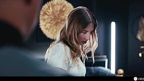 Oh wow, time stop freeuse roleplay where hotel staff freeze fucks the blonde guest and sucks her tits! 😍