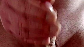 Mark's huge cock stares you down in close-up homemade style