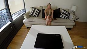 Intense Spy POV Fucking of Teen Hollie Mack in Hardcore Action