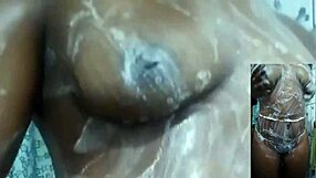 Cyndy, are you squirting in the shower?