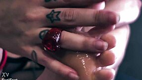 I want you kissing licking & sniffing my sweaty feet, choking deepthroat gagging pov