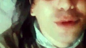 My girlfriend takes me to the patio for deep throat oral.