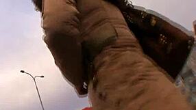 Emotional Public Pickup of Sexy Blonde Adele on the Bus