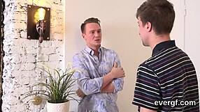 Bankrupt boyfriend lets sexy friend to bang his exgf for cash in sex for cash