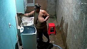 watch her masturbate in the backyard? hidden camera catches the neighbor spying