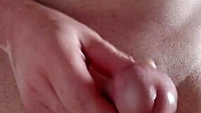 Mark's huge cock stares you down in close-up homemade style
