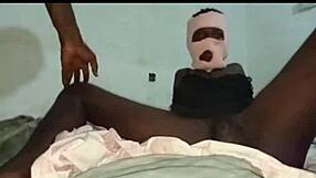 Skinny African teen enjoys rough, hard fucking.