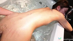 brunette japanese akari amamiya loves to play in the bedroom